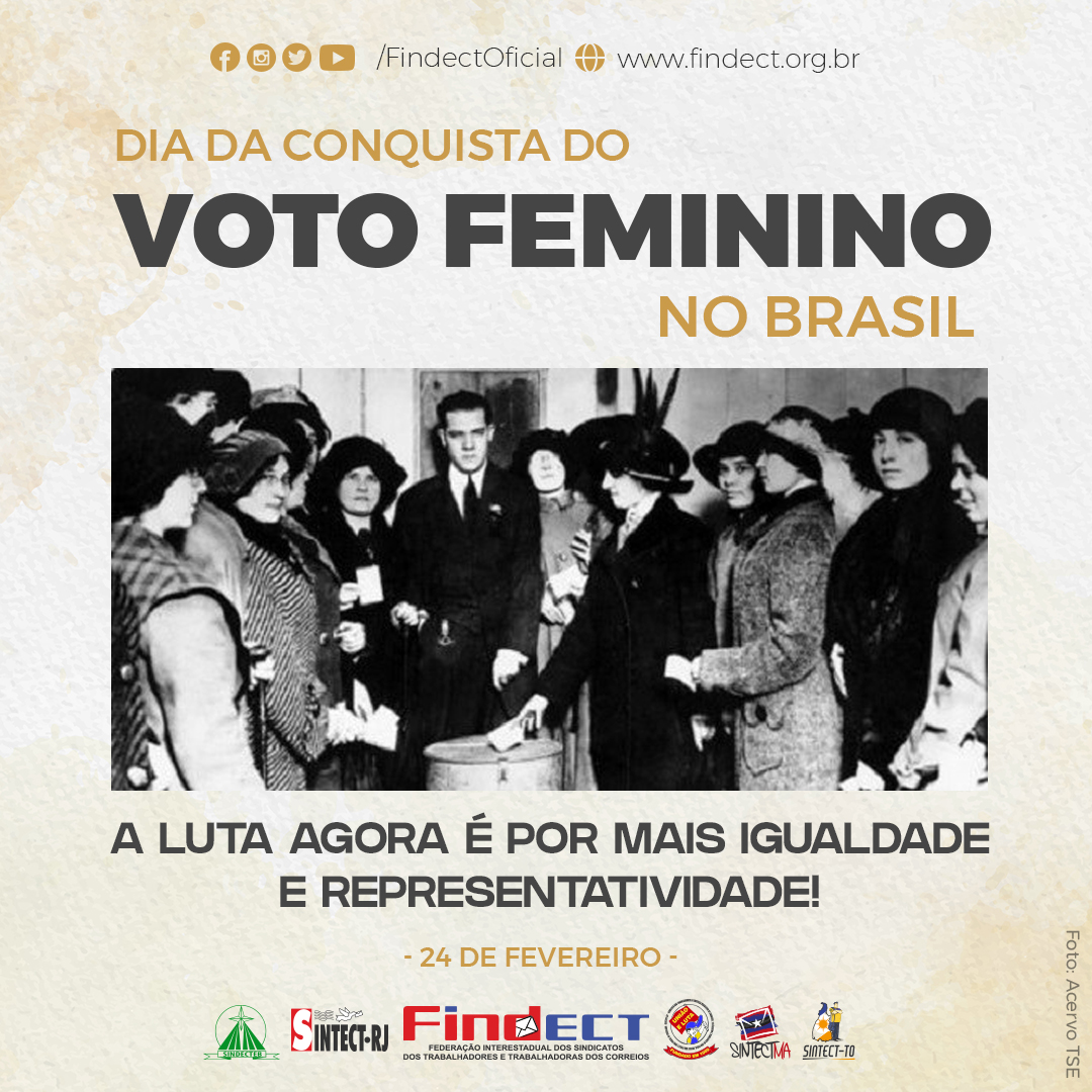 Dia Da Conquista Do Voto Feminino FINDECT