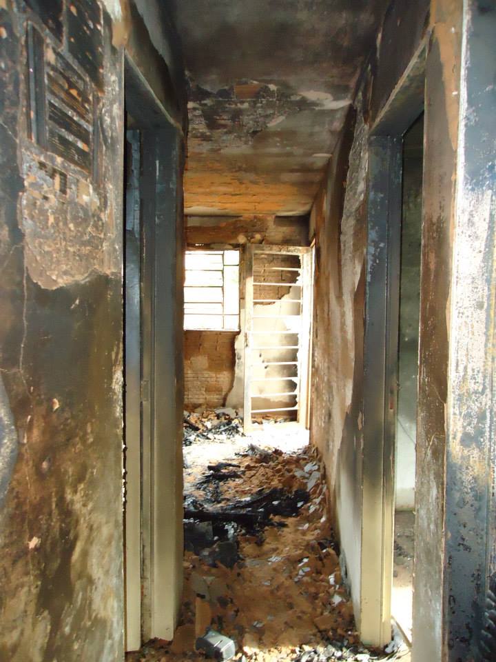 Casa de companheiro é incendiada em Igaraçú do Tietê (SP)