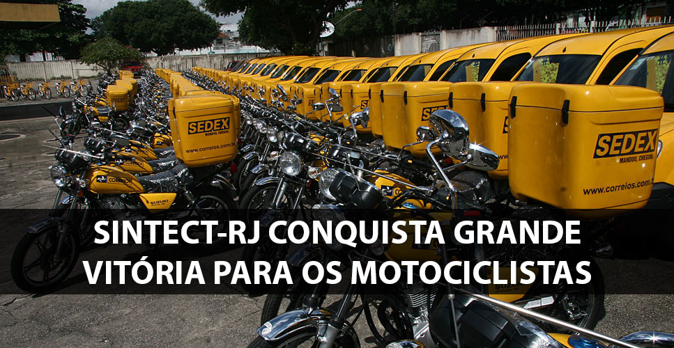 SINTECT-RJ conquista grande vitória para os Ecetistas motociclistas