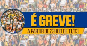 SP – Assembleia aprova greve a partir de 22h00 de domingo, 11/03