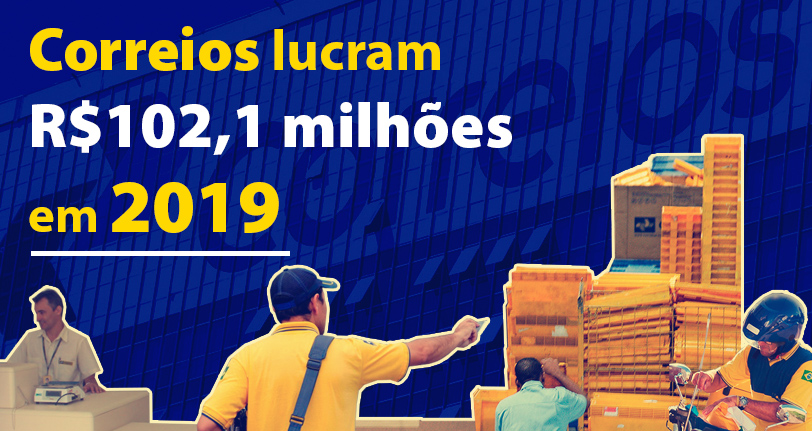 Correios lucram apesar da falta de funcionários, sucateamento e direções privatizadoras