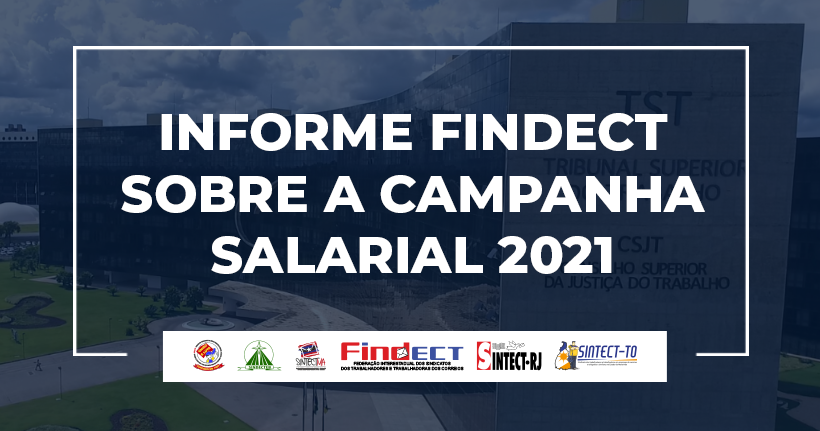 Informe da FINDECT sobre a Campanha Salarial 2021