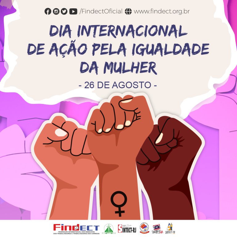 2608 Dia Internacional De Ação Pela Igualdade Da Mulher Findect 4915