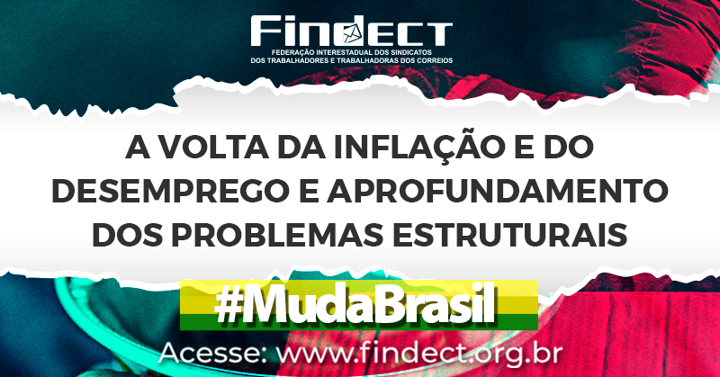 A volta da inflação e do desemprego e aprofundamento dos problemas estruturais