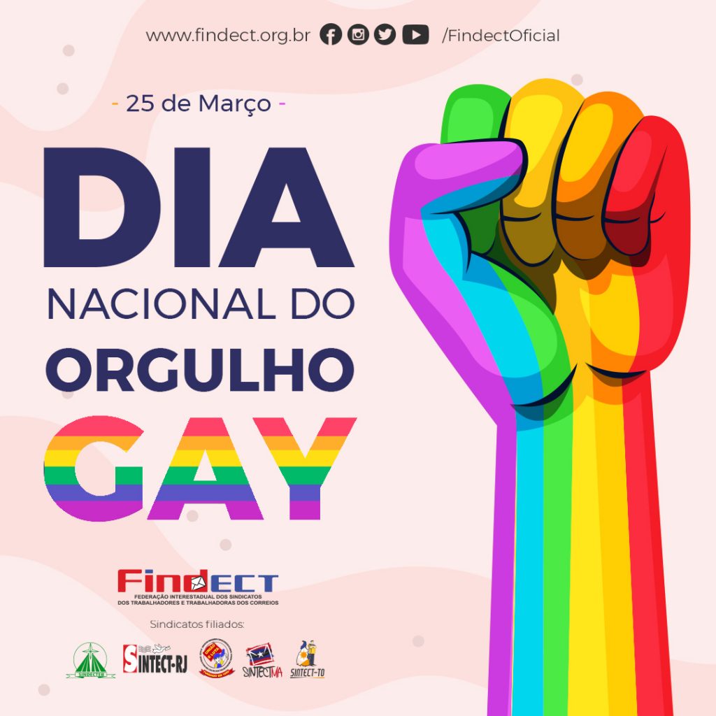 25 De Março Dia Nacional Do Orgulho Gay Findect 