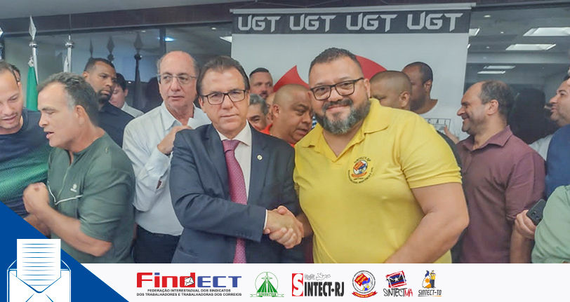 FINDECT PARTICIPA DE REUNIÃO COM MINISTRO DO TRABALHO LUIZ MARINHO