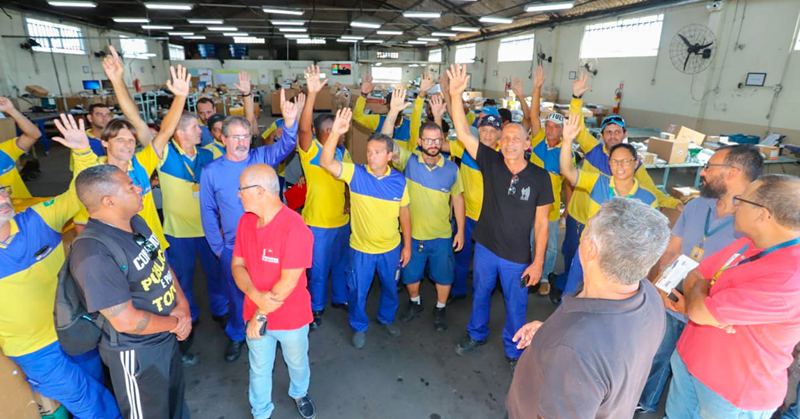 FINDECT apoia a luta dos Trabalhadores do CEE Campos por melhores condições de trabalho