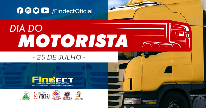 FINDECT celebra o dia dos Motoristas dos Correios