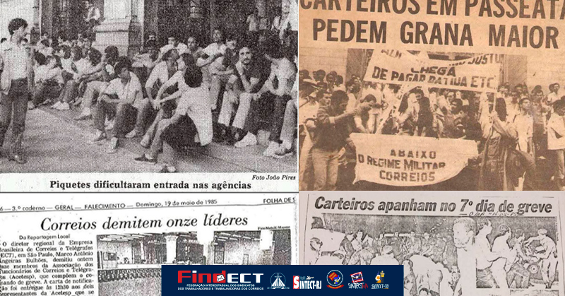 1985: ANO DA REDEMOCRATIZAÇÃO E A LUTA DOS TRABALHADORES DOS CORREIOS