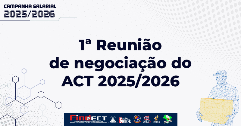 Primeira reunião de negociação do ACT 2025/2026 marca início oficial da campanha salarial e expõe urgência na solução do plano de saúde Primeira reunião de negociação do ACT 2025/2026 marca início oficial da campanha salarial e expõe urgência na solução do plano de saúde
