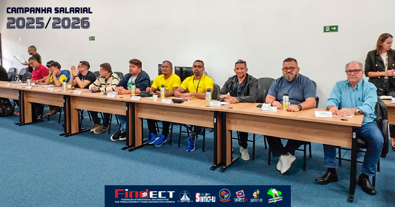 FINDECT apresenta balanço das três primeiras reuniões de negociação do Acordo Coletivo 2025/2026