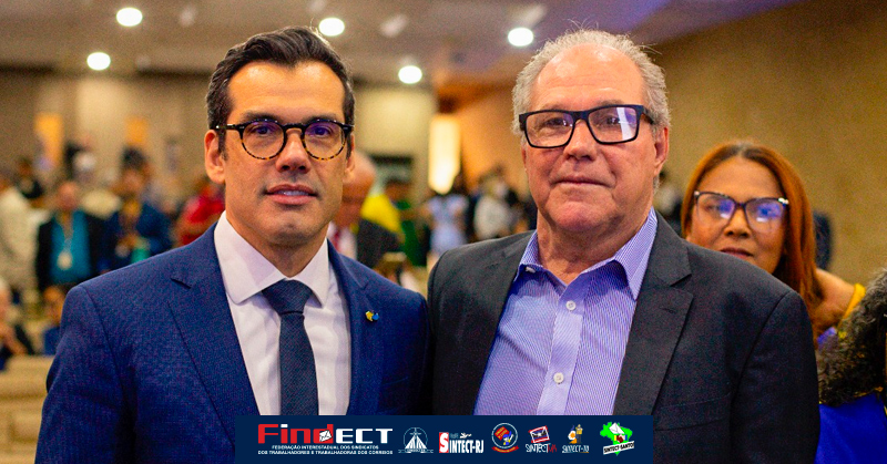 FINDECT participa da posse do novo presidente dos Correios e reafirma compromisso com o futuro da empresa e dos Trabalhadores