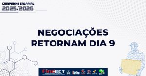 ECT responde ofício da FINDECT e confirma retomada das negociações para o dia 9 de setembro