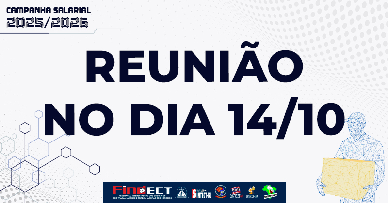 Presidente dos Correios convida FINDECT para reunião no dia 14/10