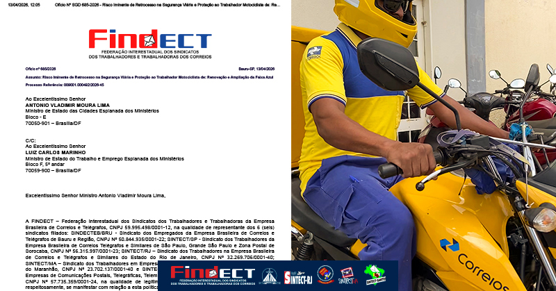 FINDECT cobra do governo renovação da Faixa Azul para garantir segurança dos motociclistas